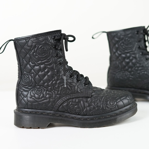 dr martens quilted boot